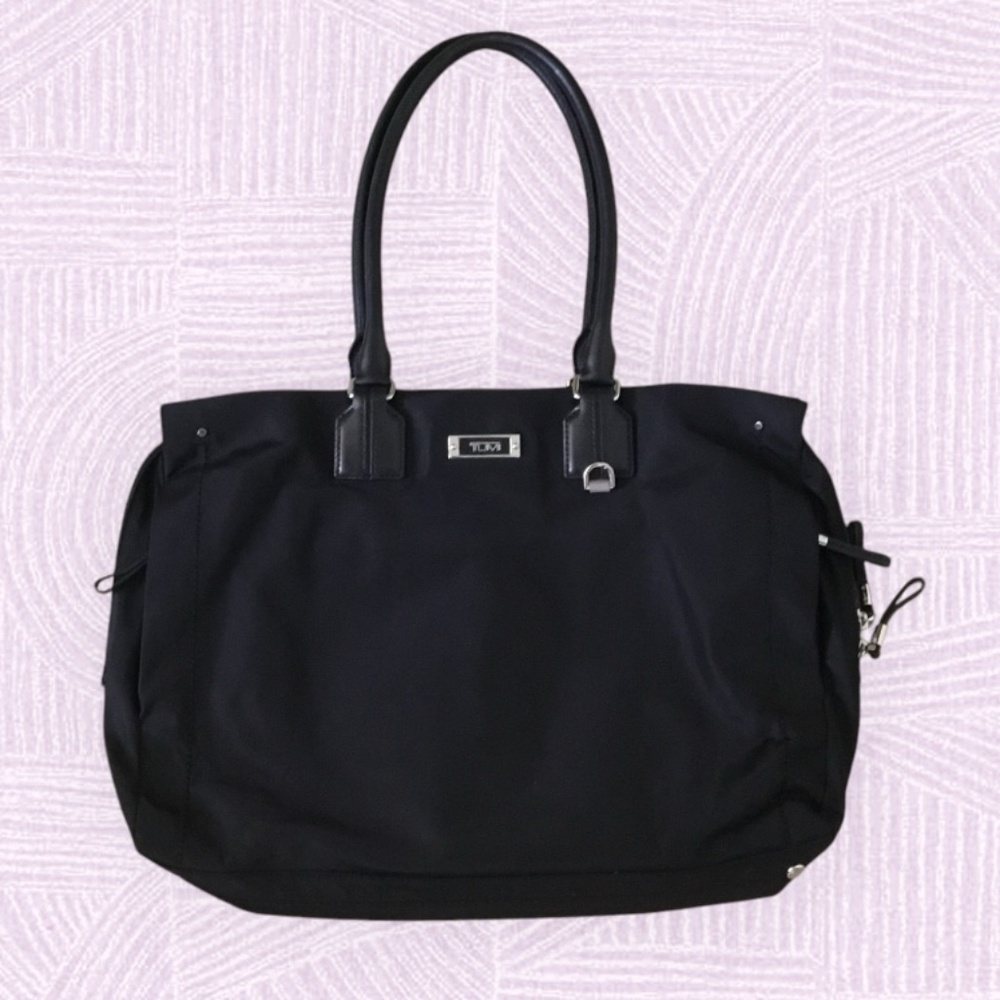 Tumi Black Tote Bag